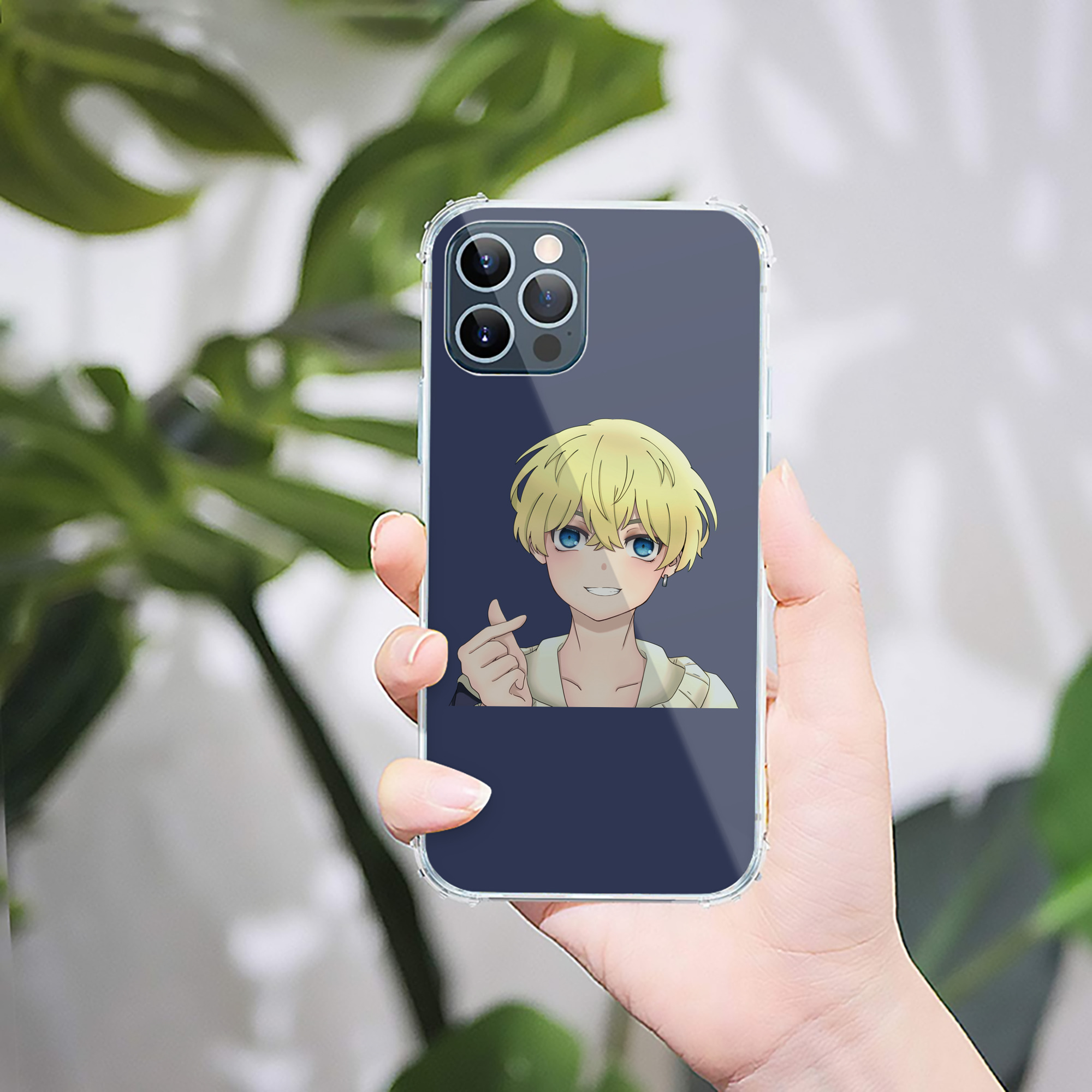 （画像用） 東京リベンジャーズ Tokyo Revengers 【iPhone 12シリーズ対応】透明スマホケース（クリアソフトケース）